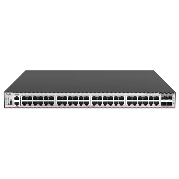 Комутатор 48 портів керований Ruijie RG-CS85-48GT4XS-HPD L3 POE