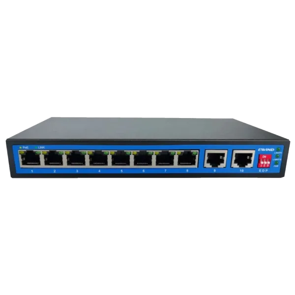 Комутатор 10 портів некерований Ewind EW-S1910G-DP PoE