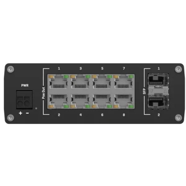 Комутатор 8 портів некерований Teltonika TSW200