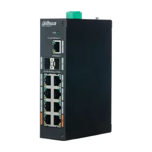 Комутатор 8 портів некерований Dahua DH-PFS3211-8GT-120