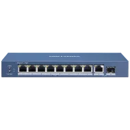 8-портовий гігабітний некерований POE комутатор DS-3E0510P-E
