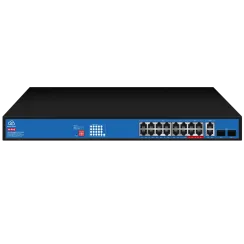 Комутатор 20 портів керований Ewind EW-ES3020CGSH-AP AI PoE