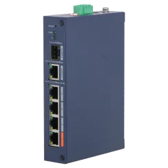 Комутатор 4 порти керований Dahua DH-CHS4106-4ET-60 PoE