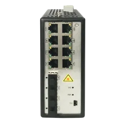 8-портовий гігабітний PoE L3 DS-3T3512P
