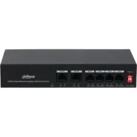 Комутатор 4 порти некерований Dahua DH-PFS3006-4ET-36 РоЕ