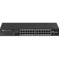24-портовий POE комутатор DH-PFS3125-24ET-190