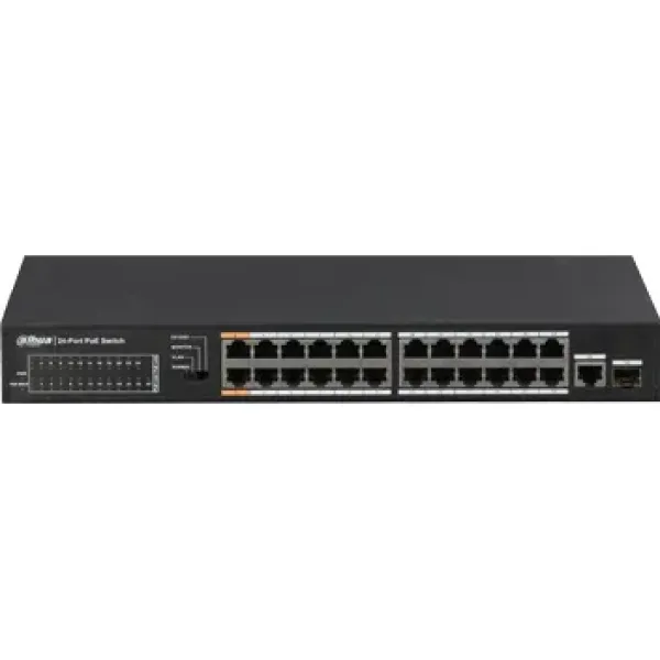 24-портовий POE комутатор DH-PFS3125-24ET-190