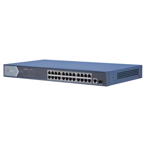 24-портовий гігабітний некерований PoE комутатор DS-3E0526P-E