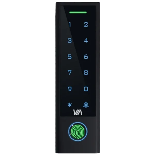 Контролер для однієї двері Via Security VTA-22KFP/E+M WF автономний зі зчитувачем