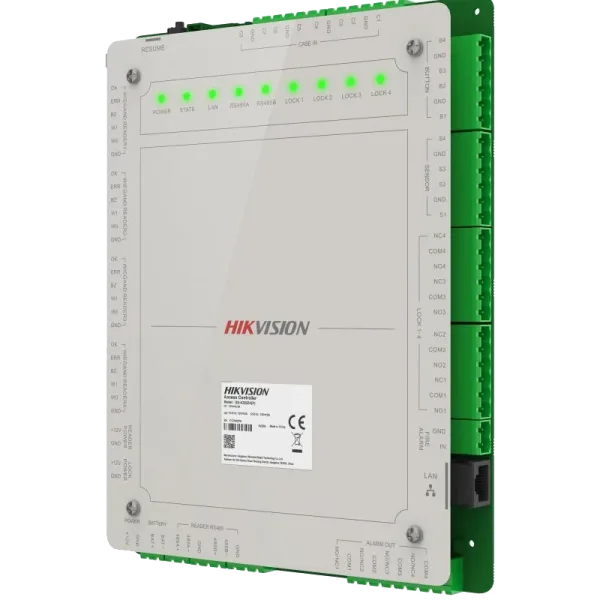 Контролер для чотирьох дверей Hikvision DS-K2624X(P)