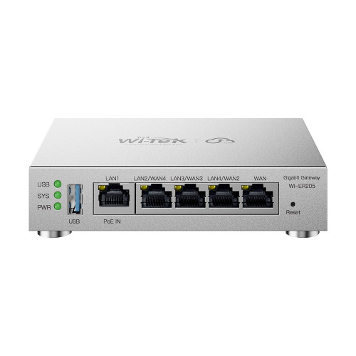 Контролер точок доступу AP / гігабітний VPN-маршрутизатор Wi-Tek WI-ER205