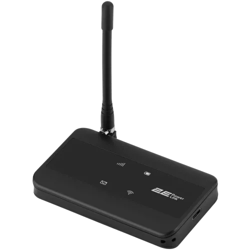 Мобільний маршрутизатор 2E PowerLink (MiFi-2) LTE Wi-Fi4 1xType-C 1xCRC9 2100мА•год