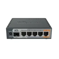Маршрутизатор MikroTik hEX S (RB760iGS) 5-портовий