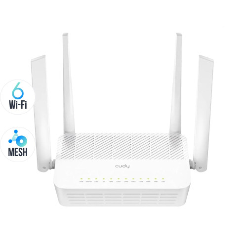WiFi 6 Mesh-маршрутизатор 2.5G Cudy WR3000H дводіапазонний AX3000