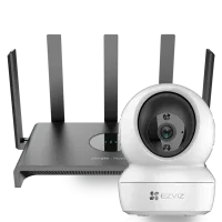 Комплект Ezviz CS-H6c (4MP,W1) + Reyee RG-EW1300G