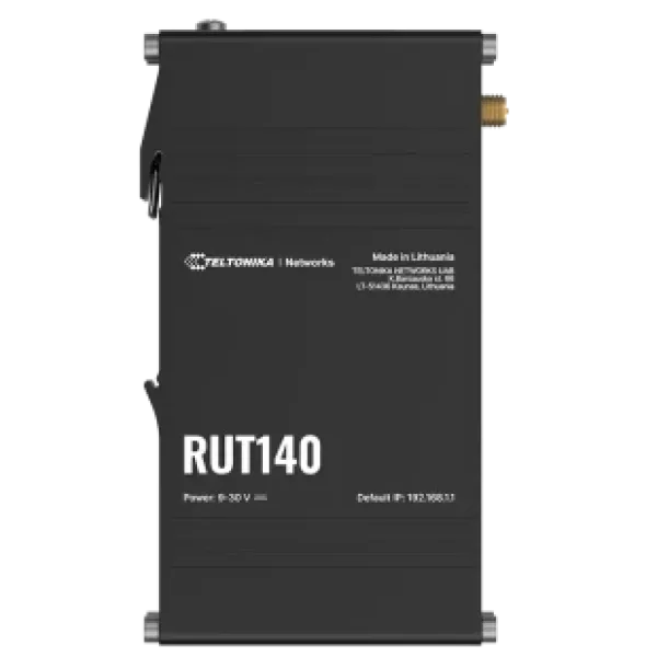 Промисловий стільниковий маршрутизатор Teltonika RUT140 на DIN-рейку