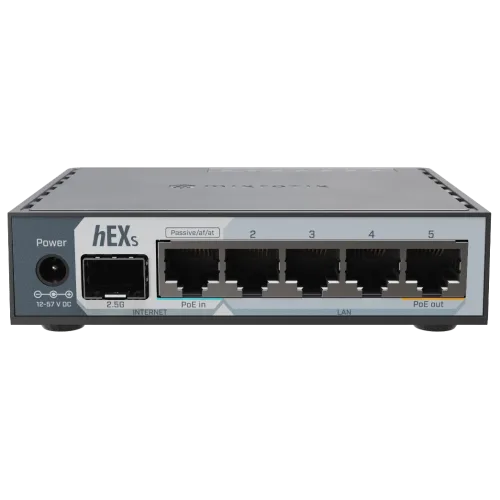 Маршрутизатор MikroTik hEX S (2025) (E60iUGS)