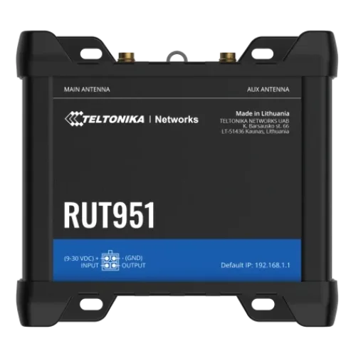 Промисловий стільниковий маршрутизатор Teltonika RUT951 з 4G LTE, Wi-Fi