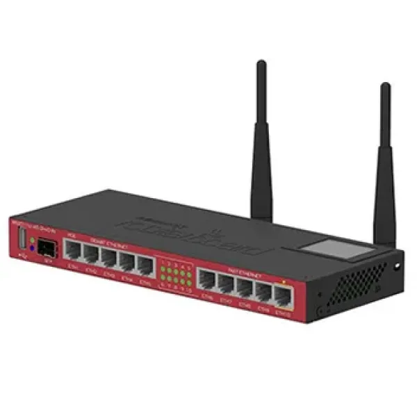 10-портовий Wi-Fi маршрутизатор MikroTik RB2011UiAS-2HnD-IN