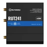 Промисловий стільниковий маршрутизатор Teltonika RUT241 з 4G LTE, Wi-Fi, eSIM