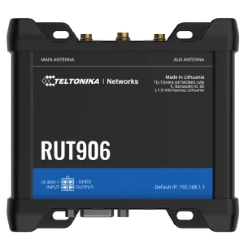 Промисловий стільниковий маршрутизатор Teltonika RUT906 з 4G LTE, Wi-Fi, RS-232, RS-485