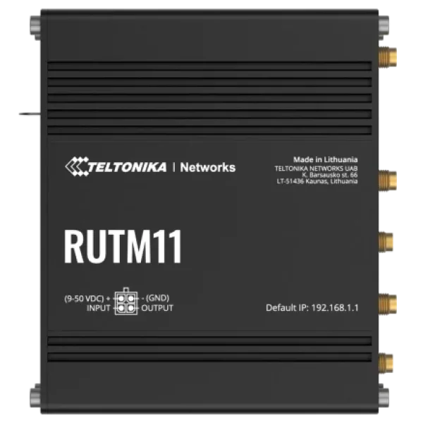 Промисловий маршрутизатор Teltonika RUTM11 Wi-Fi 5