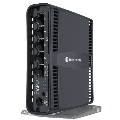 Wi-Fi роутер Mikrotik hAP ax² (C52iG-5HaxD2HaxD-TC) WiFi 6