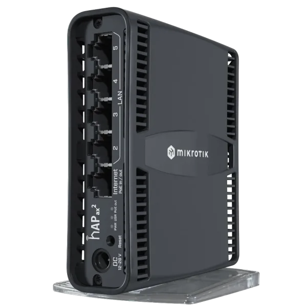 Wi-Fi роутер Mikrotik hAP ax² (C52iG-5HaxD2HaxD-TC) WiFi 6