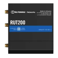 Промисловий стільниковий маршрутизатор Teltonika RUT200 з 4G LTE, Wi-Fi