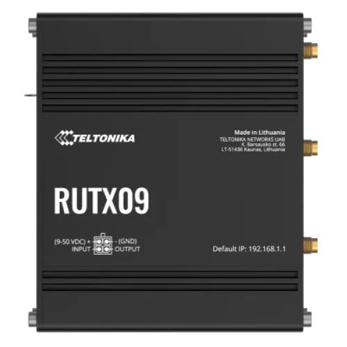 Промисловий стільниковий маршрутизатор Teltonika RUTX09 IoT з 4G LTE, Wi-Fi