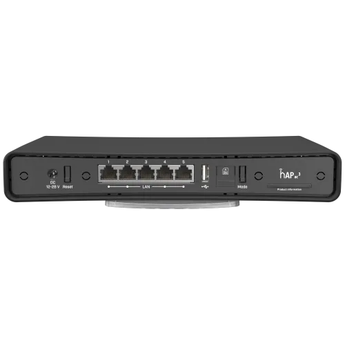 Бездротовий дводіапазонний маршрутизатор із підтримкою LTE Mikrotik RBD53GR-5HacD2HnD&R11e-LTE6 hAP ac3 LTE6 kit