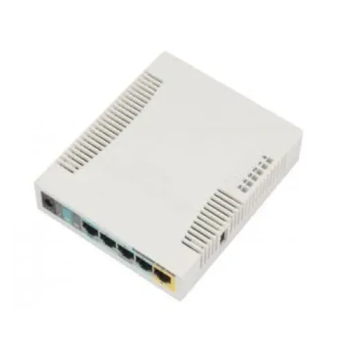 2.4GHz Wi-Fi маршрутизатор з 5-портами Ethernet для домашнього використання MikroTik RB951G-2HnD