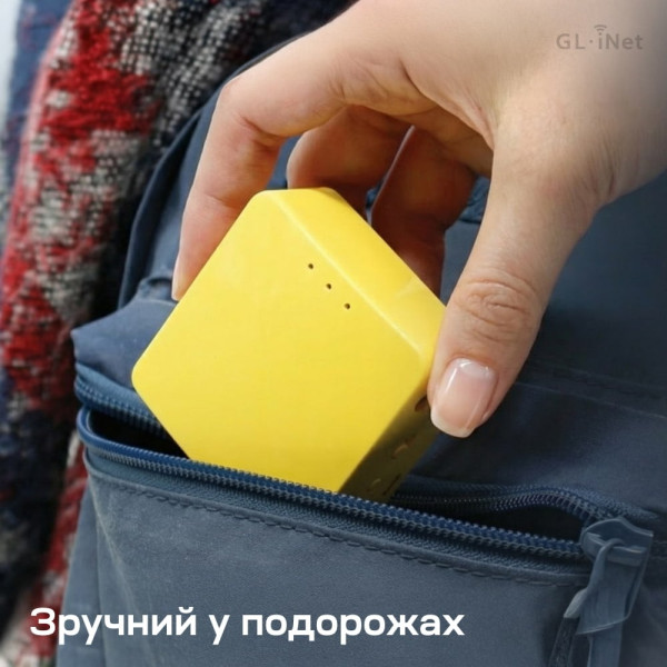 WiFi маршрутизатор GL.iNet Mango (GL-MT300N-V2) портативний