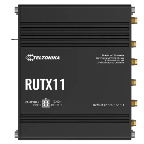 Промисловий стільниковий маршрутизатор Teltonika RUTX11