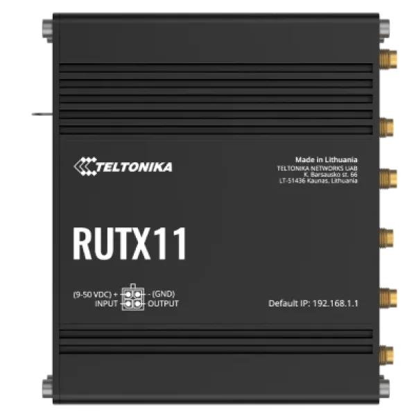 Промисловий стільниковий маршрутизатор Teltonika RUTX11