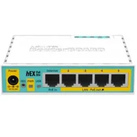 Маршрутизатор MikroTik hEX PoE lite (RB750UPr2) 5-портовий