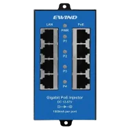 Інжектор PoE 4-портовий Ewind EW-PSE304CG