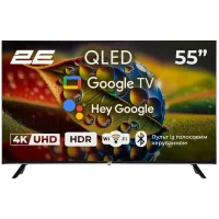 Телевізор 2E 55A77Q 55” дюйма 3840x2160 QLED Google TV