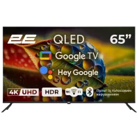 Телевізор 2E 65A77Q 65" дюймів 3840x2160 QLED Google TV