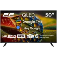 Телевізор 2E 50A77Q 50" дюймів 3840x2160 QLED Google TV