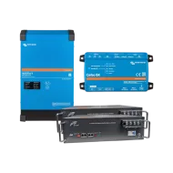 Система безперебійного живлення 4кВт 10,2кВт●год VictronEnergy MultiPlus-II + Ritar R-LFP51.2V100AH