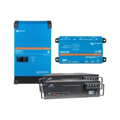 Система безперебійного живлення 4кВт 10,2кВт●год VictronEnergy MultiPlus-II + Ritar R-LFP51.2V100AH