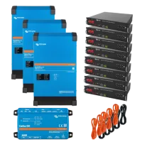 Система безперебійного живлення трифазна VictronEnergy MultiPlus-II + Dyness 12кВт 24кВт•г