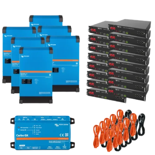 Система безперебійного живлення трифазна VictronEnergy MultiPlus-II + Dyness 24кВт 48кВт•г