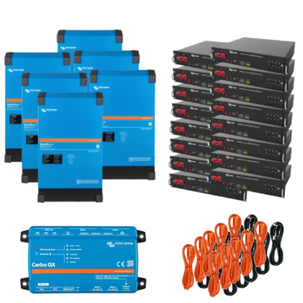 Система безперебійного живлення трифазна VictronEnergy MultiPlus-II + Dyness 24кВт 48кВт•г