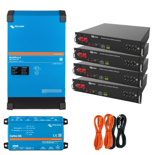 Система безперебійного живлення однофазна VictronEnergy MultiPlus-II + Dyness 4 кВт 9.6 кВт•год