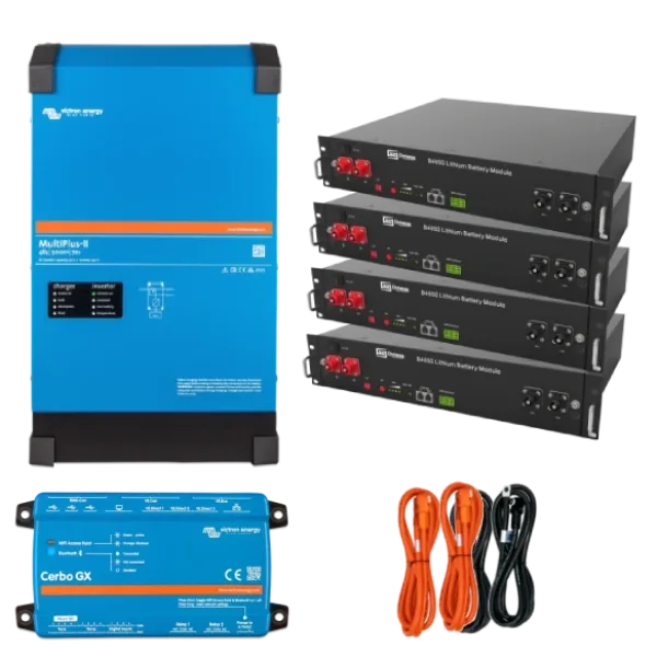 Система безперебійного живлення однофазна VictronEnergy MultiPlus-II + Dyness 4 кВт 9.6 кВт•год