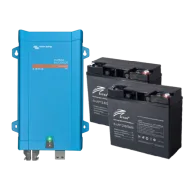 Система безперебійного живлення 614Вт●год Victron Energy + Ritar 1.20кВт