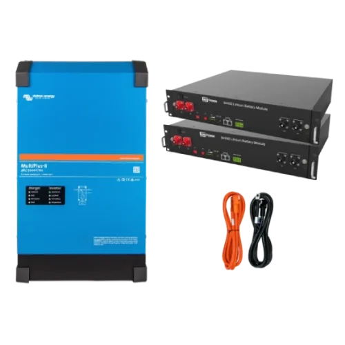 Система безперебійного живлення однофазна VictronEnergy MultiPlus-II + Dyness 2.4кВт 4.8кВт•г