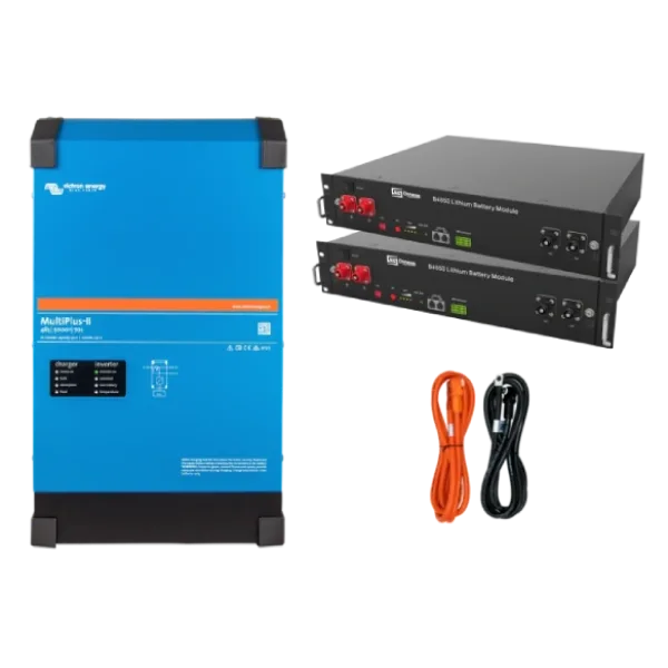 Система безперебійного живлення однофазна VictronEnergy MultiPlus-II + Dyness 2.4кВт 4.8кВт•г
